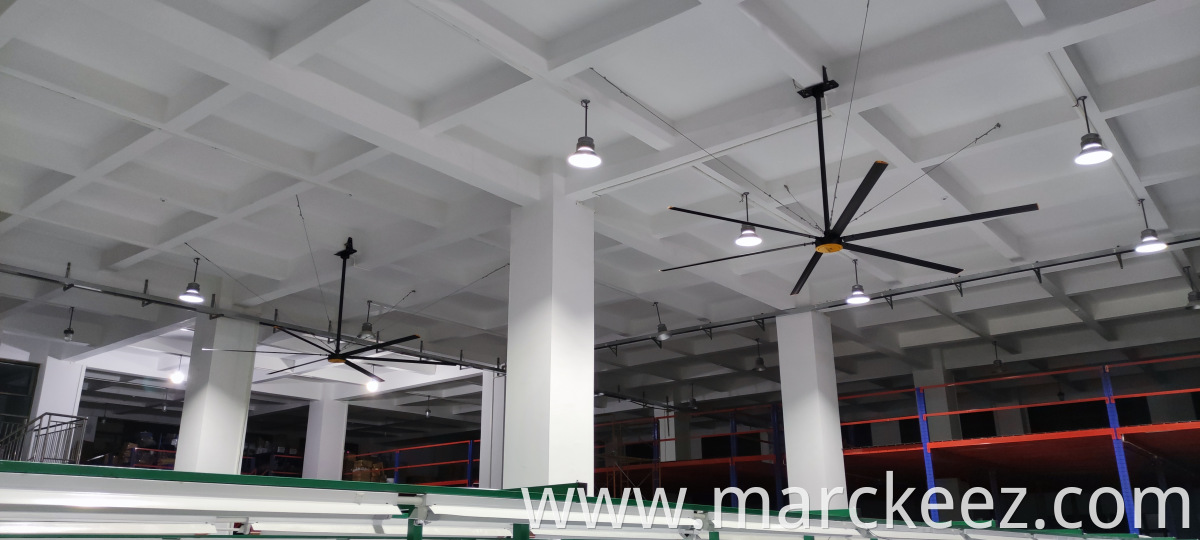 Marckeez industrial ceiling fan 